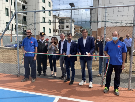 Inaugurazione Parco Sportivo Elettra Pollastrini
